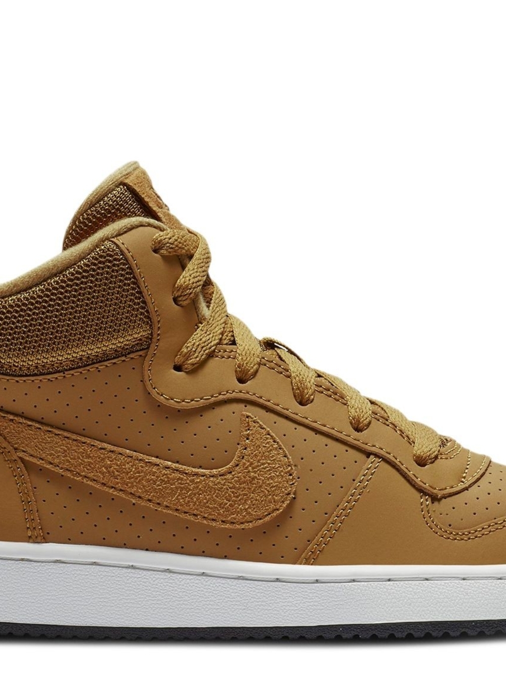 Nike High-Top Sneakers Tan